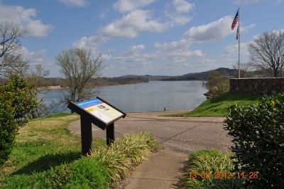 Forrest Crosses Tennessee River Marker image. Click for full size.
