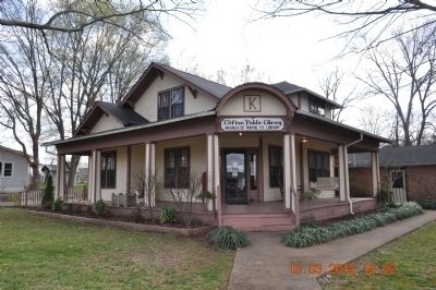 The Stribling House Marker. Click for full size. The Stribling House Marker image. Click for full size.