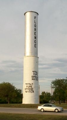 Historic Florence Water Tower image. Click for full size.
