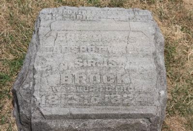 Sir Isaac Brock's First Burial Site Marker image. Click for full size.