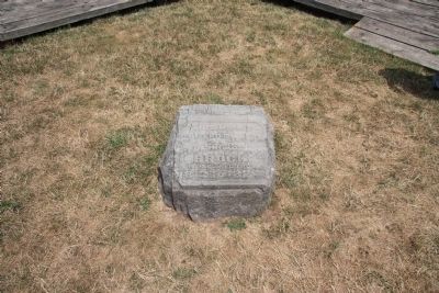 Sir Isaac Brock's First Burial Site Marker image. Click for full size.