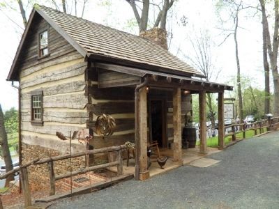 The Piney River Cabin Metal Smith Shop image. Click for full size.