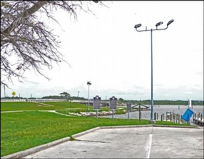 Bayland Orphanage, The Bayland Guards and Confederate Naval Works at Goose Creek Markers image. Click for full size.