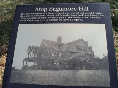 Atop Sagamore Hill Marker image. Click for full size.