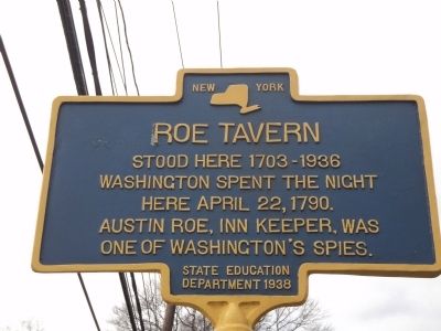 Roe Tavern Marker image. Click for full size.