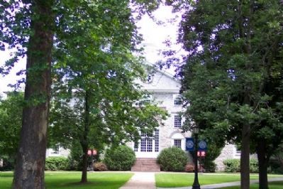 West College, Looking North. Click for full size. West College, Looking North image. Click for full size.