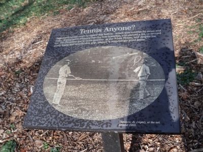 Tennis Anyone? Marker image. Click for full size.