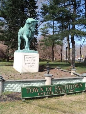Marker in the Town of Smithtown image. Click for full size.
