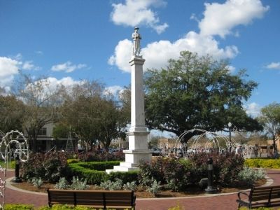 Munn Park's Confederate Memorial image. Click for full size.