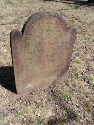 Grave in St. George’s Manor Cemetery image. Click for full size.