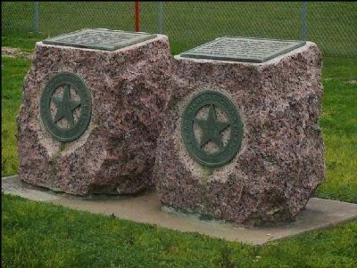The Battle of San Jacinto, 1836 marker. Click for full size. The Battle of San Jacinto, 1836 marker image. Click for full size.