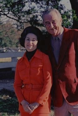 Lyndon and Lady Bird Johnson image. Click for full size.