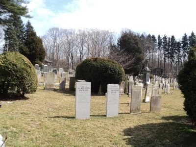 Setauket Presbyterian Church Graveyard image. Click for full size.