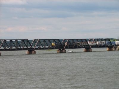 Train caring cargo to Decatur. Click for full size. Train caring cargo to Decatur image. Click for full size.