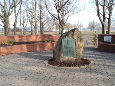 Theodore Roosevelt Memorial Park Marker. Click for full size. Theodore Roosevelt Memorial Park Marker image. Click for full size.
