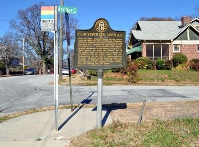 The Federal Salient Marker Post image. Click for full size.