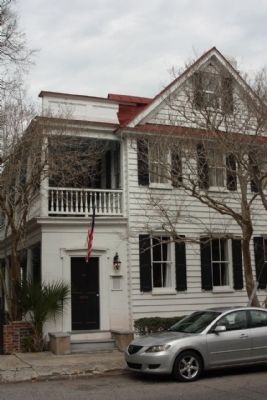 66 Bull Street The John Cart House and Marker image. Click for full size.