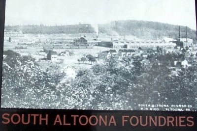 South Altoona Foundries Photo on Marker image. Click for full size.