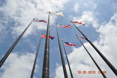 France, Spain, North Carolina, Tennessee, US, Confederate States, Great Britain Flags image. Click for full size.