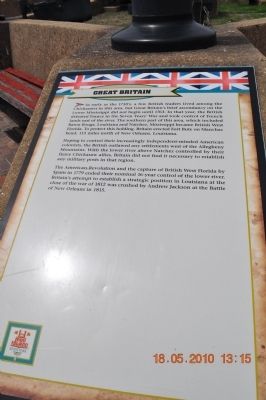 Great Britain Marker. Click for full size. Great Britain Marker image. Click for full size.