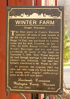 Winter Farm Marker image. Click for full size.