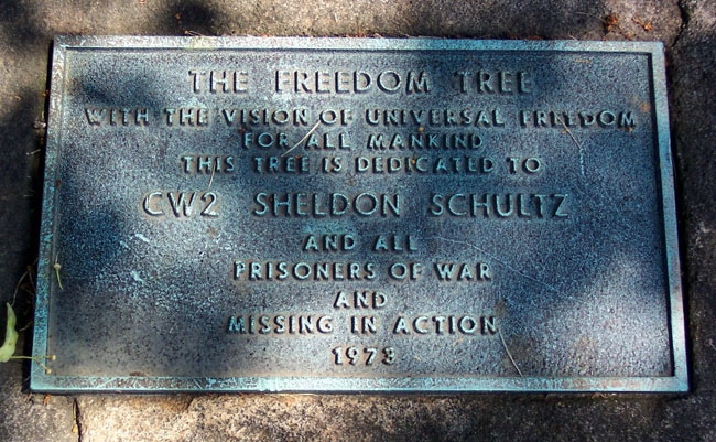 The Freedom Tree Marker