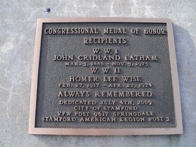 Congressional Medal of Honor Recipients Marker image. Click for full size.