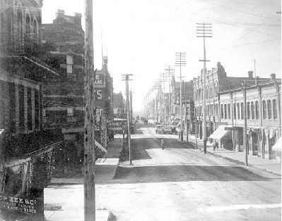 "Looking South on Government Street...." image. Click for full size.