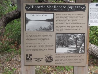 Historic Shellcrete Square Marker image. Click for full size.