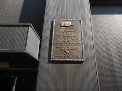 Birthplace of Lou Gehrig Marker. Click for full size. Birthplace of Lou Gehrig Marker image. Click for full size.