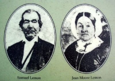 Lemon Portraits on The Lemon House Marker image. Click for full size.