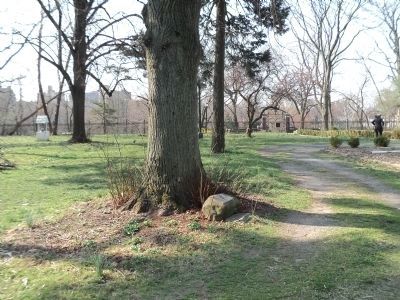 Marker in Van Cortlandt Park image. Click for full size.