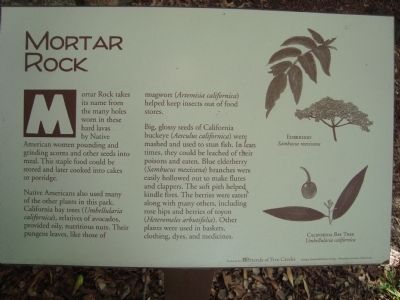 Mortar Rock Marker. Click for full size. Mortar Rock Marker image. Click for full size.