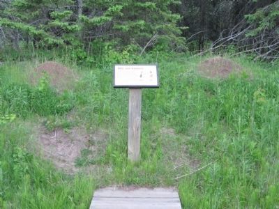 Ant Mound Sign in Park image. Click for full size.