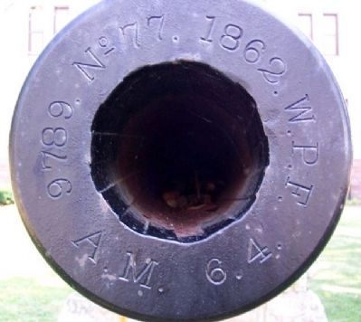Greene Co OH Civil War Rifled Cannon image. Click for full size.