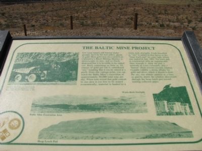 The Baltic Mine Project Marker image. Click for full size.