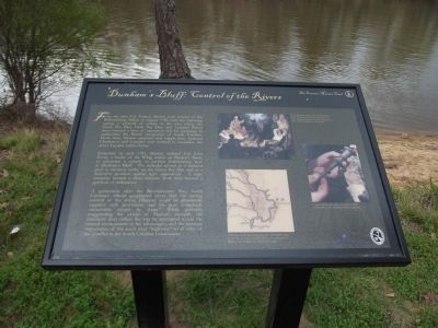 Dunham’s Bluff: Control of the Rivers Marker image. Click for full size.