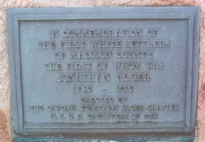 First White Settlers of Madison County Marker image. Click for full size.
