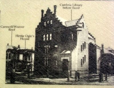 Cambria Library Photo on Marker image. Click for full size.