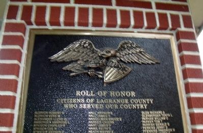 Others Who Served "A - Y" - - LaGrange County Honor Roll image. Click for full size.
