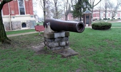 Long View - - LaGrange County Spanish American War Memorial Marker. Click for full size. Long View - - LaGrange County Spanish American War Memorial Marker image. Click for full size.