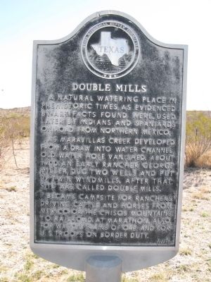 Double Mills Marker image. Click for full size.