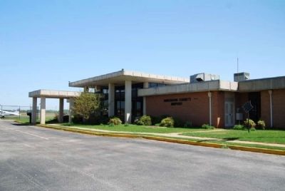 Anderson Regional Airport and Marker image. Click for full size.