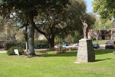 The Statue of Liberty Division Marker, seen near Barnwell and Devine Streets, along Blossom Street. Click for full size. The Statue of Liberty Division Marker, seen near Barnwell and Devine Streets, along Blossom Street image. Click for full size.
