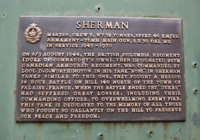 Sherman Marker image. Click for full size.