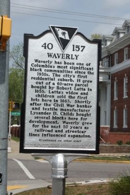 Waverly Marker image. Click for full size.