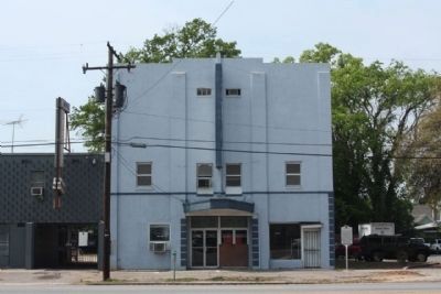 Carver Theatre Marker, at right image. Click for full size.