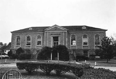 Allen University,Joseph Simon Flipper Library Constructed: 1941 image. Click for full size.