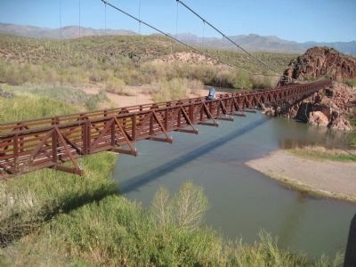 New Bridge, Spanning the Verde River image. Click for full size.