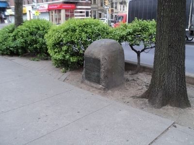 Marker on Broadway. Click for full size. Marker on Broadway image. Click for full size.